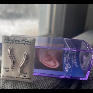 Orogem José Jay sterling silver ear pin